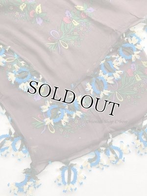 画像3: 日本発送◆ブルサ：イズニック｜アンティークオヤスカーフ｜とても大きなオヤ