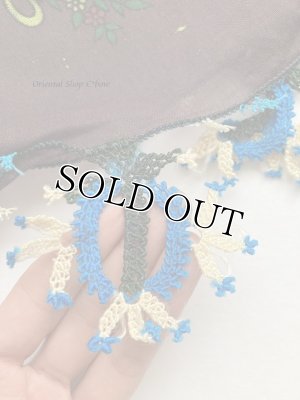 画像4: 日本発送◆ブルサ：イズニック｜アンティークオヤスカーフ｜とても大きなオヤ