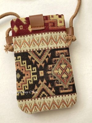画像2: きぬやさん　日本発送★オリエンタル柄｜トルコ　|　小銭入れ☆スマホショルダー