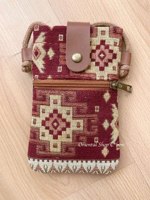 画像3: きぬやさん　日本発送★オリエンタル柄｜トルコ　|　小銭入れ☆スマホショルダー