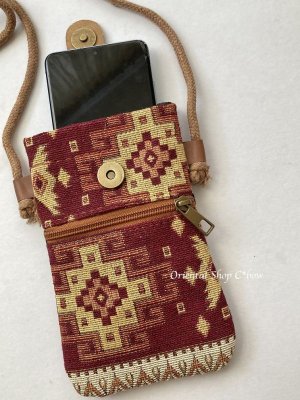 画像5: きぬやさん　日本発送★オリエンタル柄｜トルコ　|　小銭入れ☆スマホショルダー