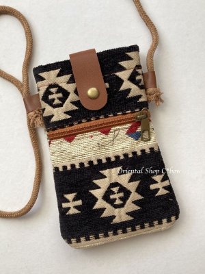 画像2: きぬやさん　日本発送★オリエンタル柄｜トルコ　|　小銭入れ☆スマホショルダー