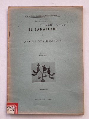 画像1: 日本発送★再入荷｜推薦◆貴重冊子｜トルコ手工芸第二巻｜Oya ve Oya Cesitleri ｜１９４５年｜絶版