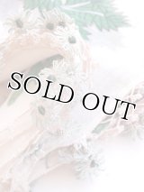 オデミシュ｜アンティークオヤスカーフ｜シルク糸イーネオヤ｜菊