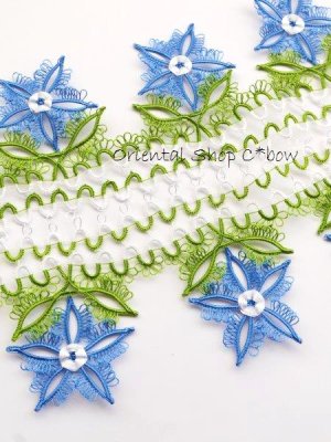 画像14: 日本発送★超特価☆タオルの縁飾り：21本セット