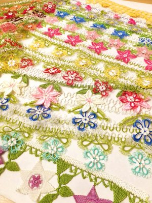 画像1: 日本発送★超特価☆タオルの縁飾り：21本セット