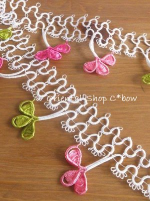 画像6: 日本発送★超特価☆タオルの縁飾り：21本セット