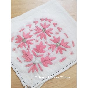 画像: チェブレ｜花嫁持参品・手刺繍ハンカチ｜５６