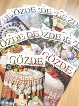 画像: GOZDE DANTEL｜GOZDE ELSANATLARI ｜モリモリ１５冊セット