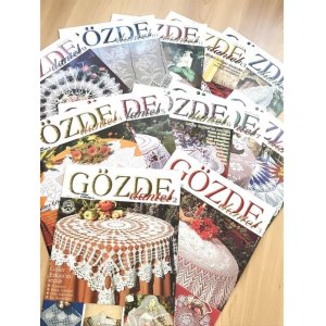 画像: GOZDE DANTEL｜GOZDE ELSANATLARI ｜モリモリ１５冊セット