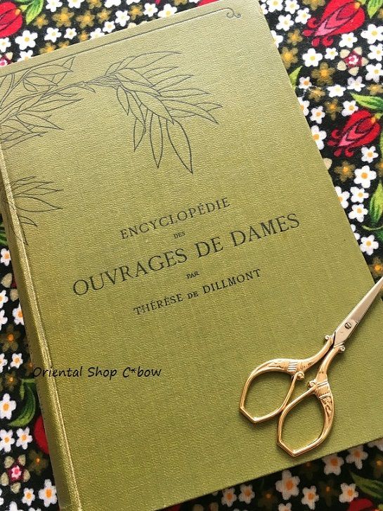 画像1: DMC・ヴィンテージ書籍｜手芸百科事典　ENCYCLOPEDIE DES OUVRAGES DE DAMES（フランス語）